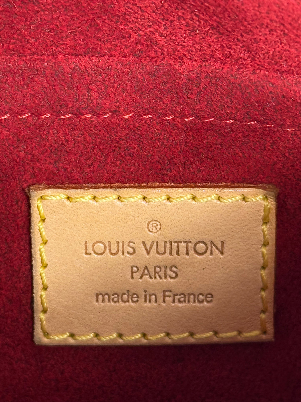 Louis Vuitton Croissant PM Monogram Vintage Originale – Borsa a Spalla Donna