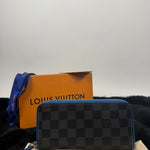 Louis Vuitton Zippy Wallet Damier/Blu