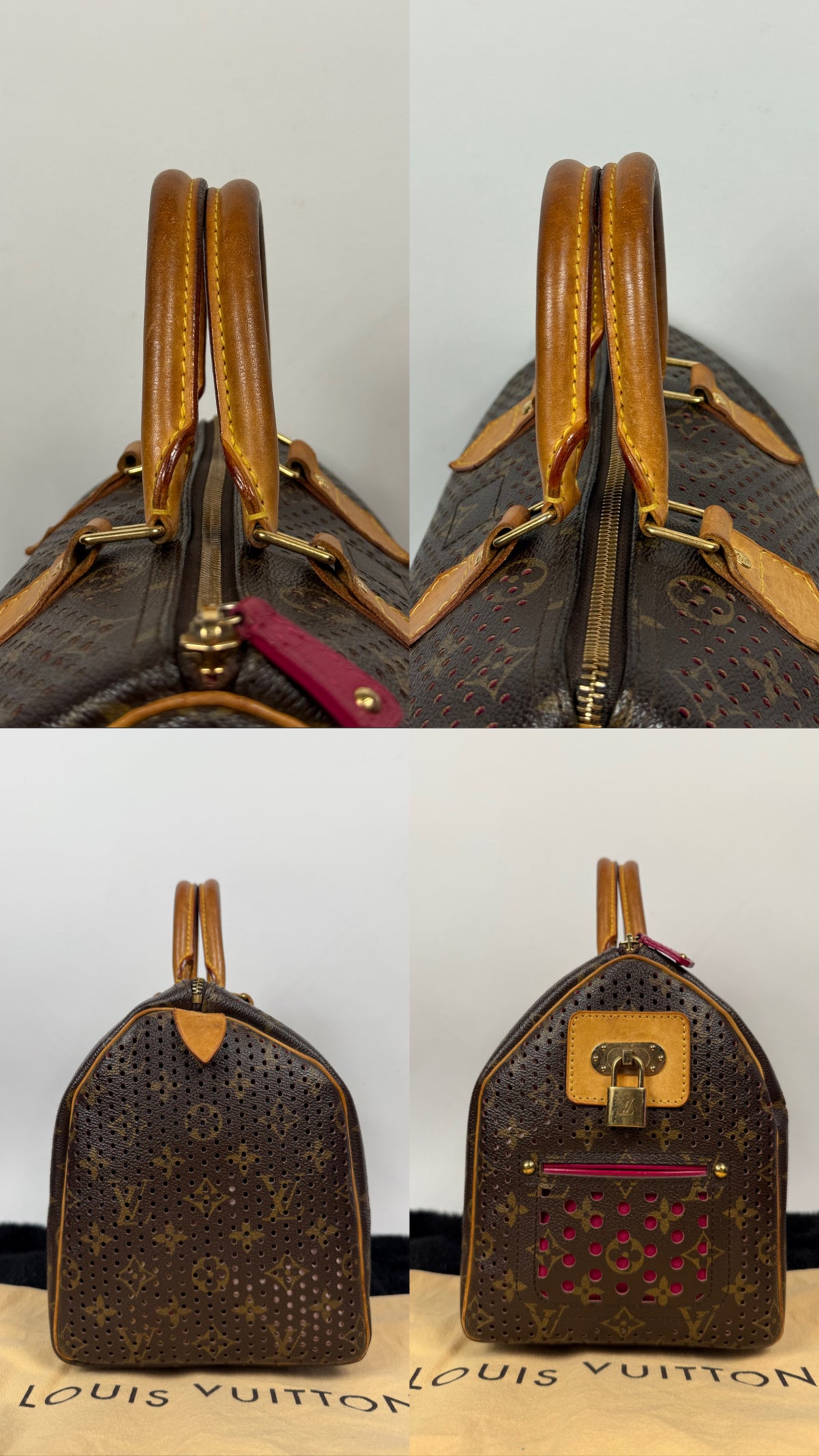 Louis Vuitton Speedy 30 Perforated Limited Edition