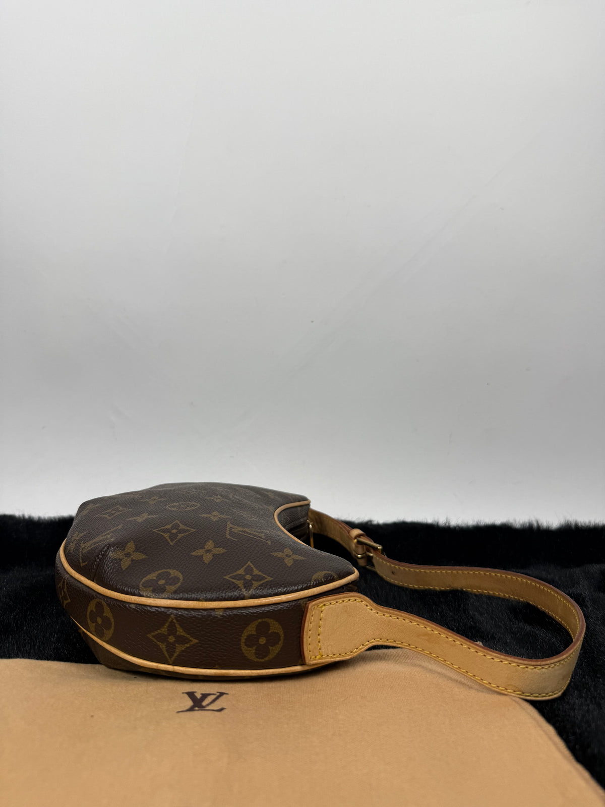 Louis Vuitton Croissant PM Monogram Vintage Originale – Borsa a Spalla Donna