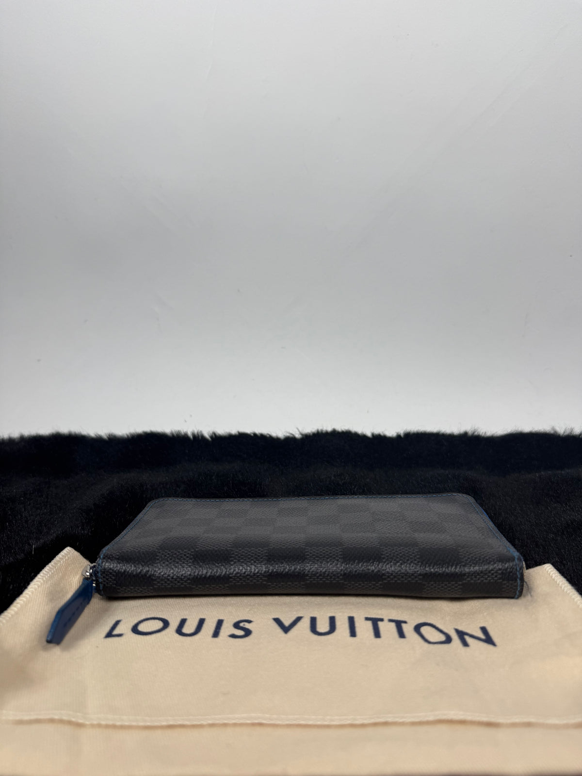 Louis Vuitton Zippy Wallet Damier/Blu