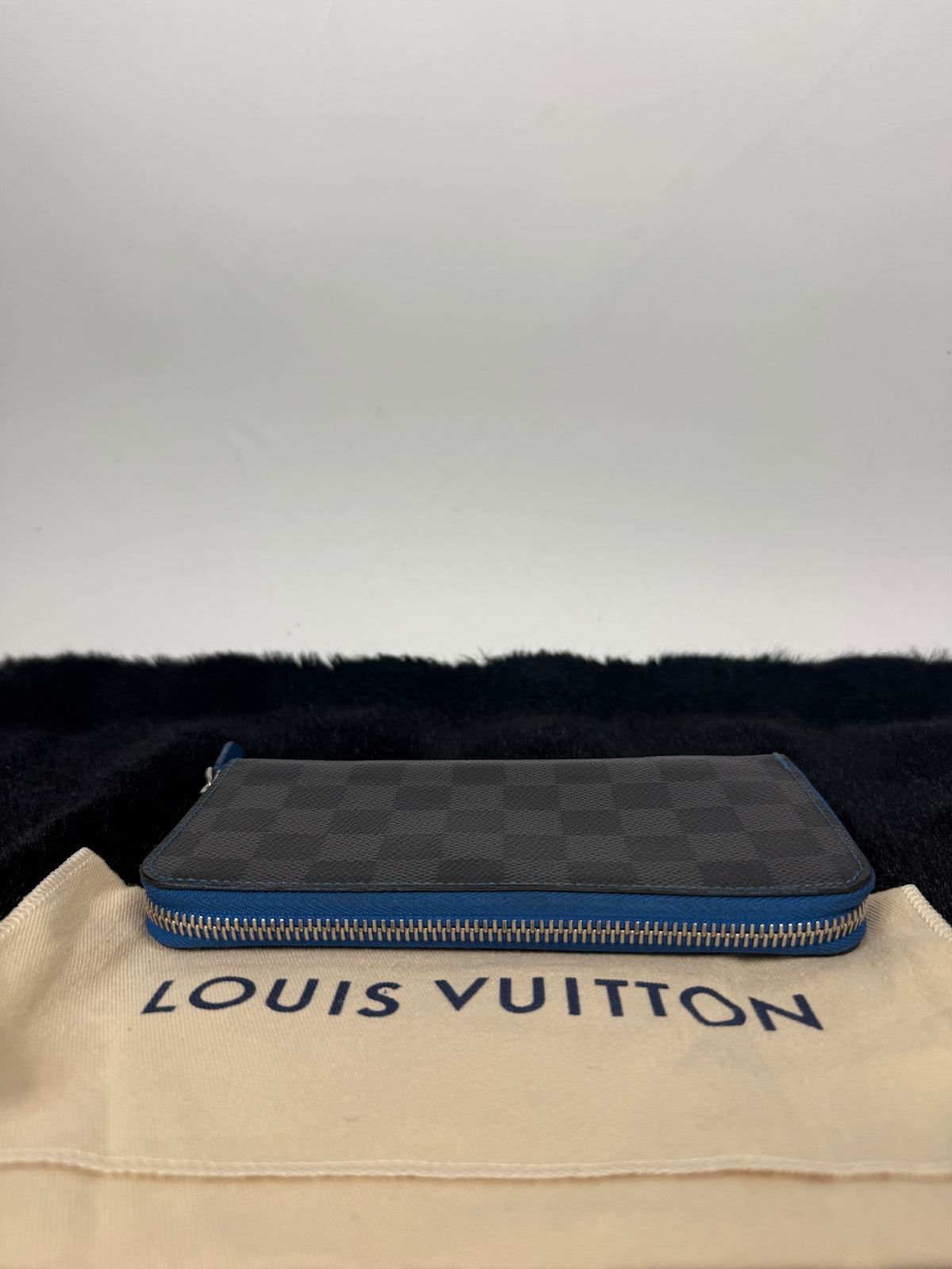 Louis Vuitton Zippy Wallet Damier/Blu