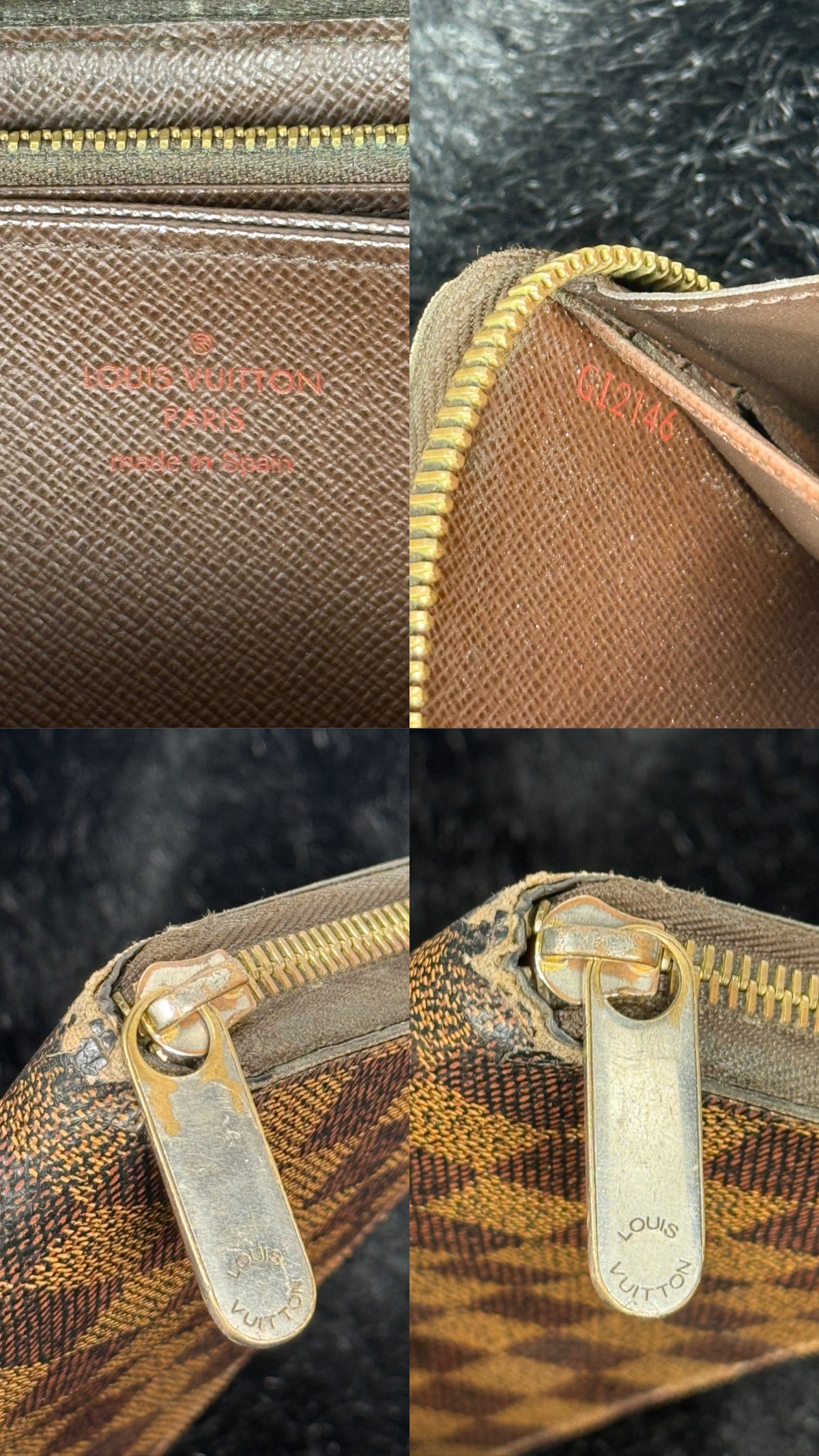 Louis Vuitton Zippy Wallet Damier