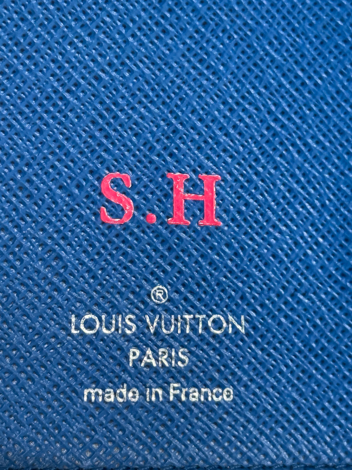 Louis Vuitton Zippy Wallet Damier/Blu