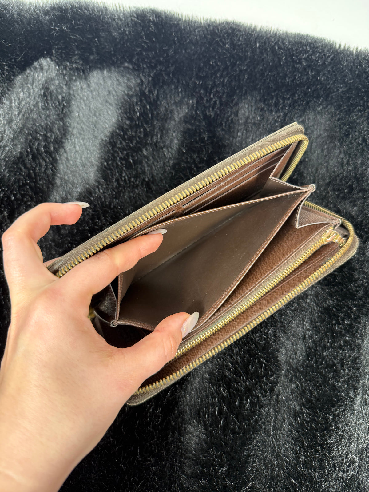 Louis Vuitton Zippy Wallet Damier