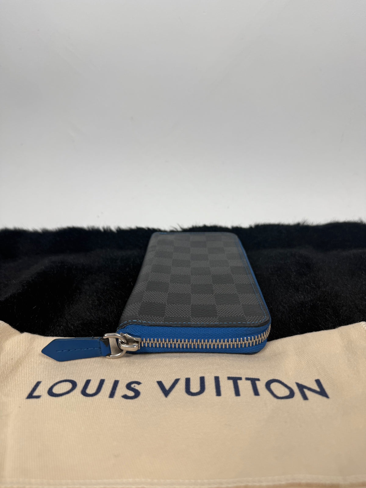 Louis Vuitton Zippy Wallet Damier/Blu