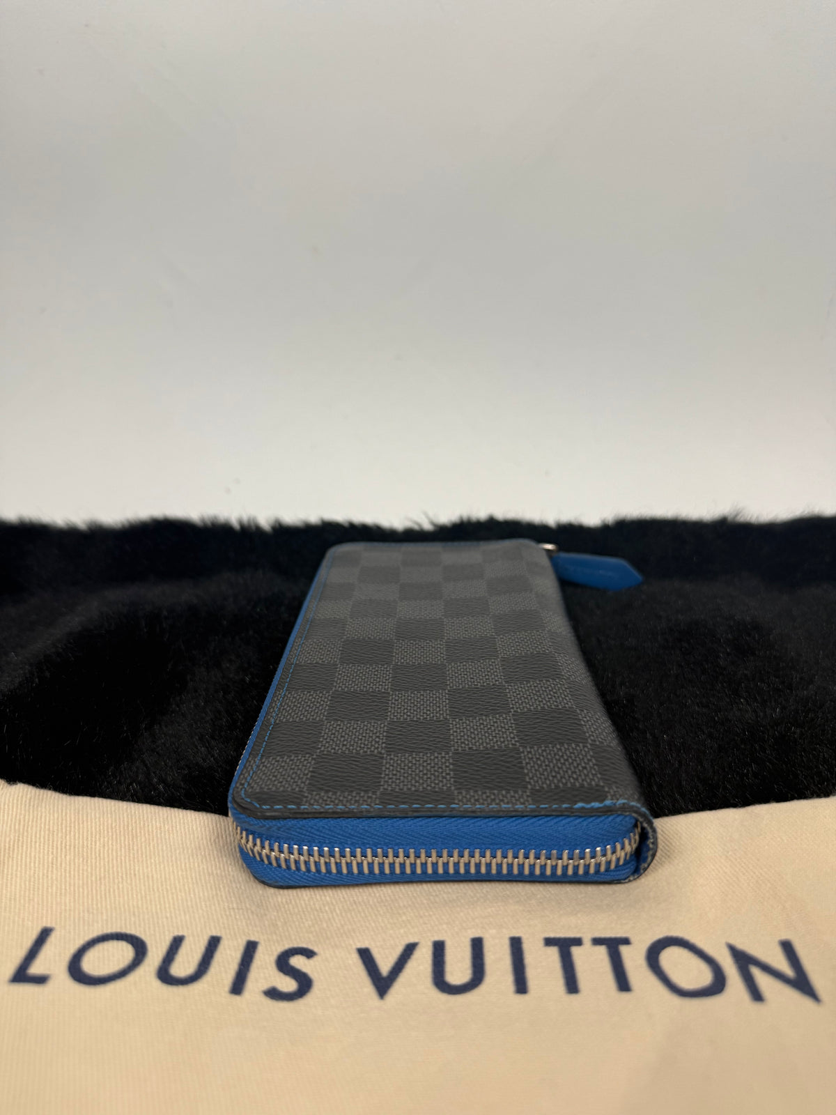 Louis Vuitton Zippy Wallet Damier/Blu